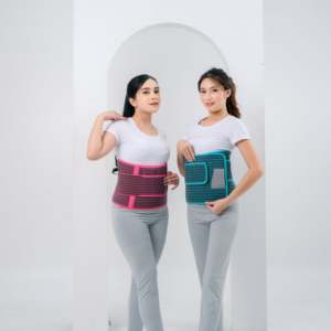 Corsé de Carbón de Bambú Nano de la Mejor Calidad con un Diseño Moderno y Elegantes Colores Rosa y Turquesa para Abdomen y Cintura - Product Image 6