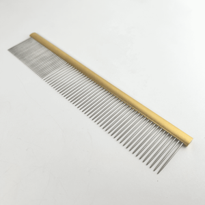 Peine de Acero Inoxidable Ecológico para el Cuidado de Mascotas (Perros y Gatos) - Cepillo Eficaz para el Cuidado del Pelo - Product Image 2