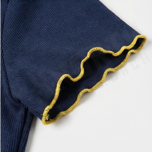 เสื้อยืดครอปแขนสั้นทรงเข้ารูปแฟชั่น แห้งเร็ว คุณภาพพรีเมียม สำหรับผู้หญิง ระบายอากาศได้ดี สีสันปรับแต่งได้ - Product Image 6