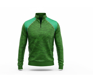 Soft Polyester Quarter Zip <b>Jacket</b> Manufacturer <b>Men</b> Women Youth Sportswear Quick Dry Team <b>Pullover</b> - Product Image 3