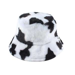Denim <b>Reversible</b> <b>Bucket</b> <b>Hat</b> with Embroidered Logo on One Side All-Over Printed Logo on the Other Two-Sided Design - Product Image 6