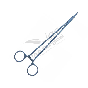 Tijeras Quirúrgicas Médicas 12.5 con Hoja Recta y Curva, Afilada y Biselada, para Enfermeras, Portaagujas de Alta Calidad de Acero Inoxidable - Product Image 2