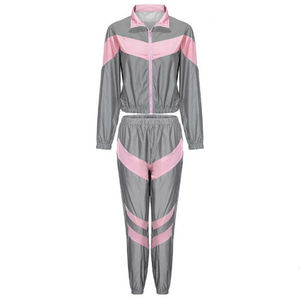 Chándal de Invierno de Alta Calidad Personalizado para Mujer, Talla Grande, 2 Piezas, Sólido, Cortavientos, Impermeable, 100% Algodón, Elástico en 4 Direcciones - Product Image 1