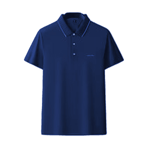 Polo à manches courtes bleu personnalisé pour homme, décontracté, en coton, pour l'été, le golf, le sport, vêtements décontractés pour affaires, fabricant - Product Image 1