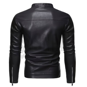 Chaqueta de Piel de Oveja Genuina de Invierno, Diseño Personalizado, Estilo Vintage, a la Moda, Resistente, para Hombre, Cortavientos, Talla Grande - Product Image 2