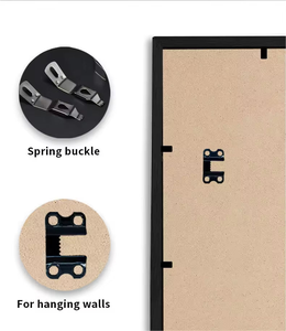 กรอบรูปไม้ MDF ขนาดสั่งทำพิเศษ สำหรับตกแต่งบ้าน ขนาด A3/A4 24*30 30*40 50*70 ซม. ดีไซน์สร้างสรรค์รักษ์โลก - Product Image 5