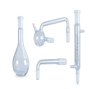 Aparato de Destilación de Amoníaco con Condensador Graham y Juntas Intercambiables, Cristalería de Laboratorio - Product Image 2