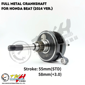 Vilebrequin de moto TWH BeAT old BeAT KZL 55 58MM pour HONDA - Product Image 2