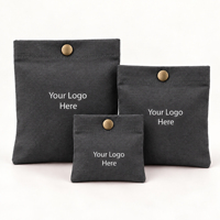 Kantong Kapas Organik Kustom Mewah dengan Tali Serut, Logo Cetak Sablon, Tas Penyimpanan Kosmetik, Kantong Mini untuk Perjalanan, Kantong Kacamata