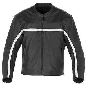 Chaqueta de carreras RGSX para hombre, de cuero vacuno genuino, nivel CE 2, hecha a medida, para carreras en pista, con certificación Speed Hump CE. - Product Image 1