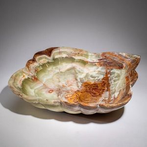 Cuenco Rectangular Acanalado de Mármol Verde Ónix Multicolor, Resistente al Fuego, Moderno, para Cocina, Comedor, Sala de Estar, Revestimiento de Paredes - Product Image 1