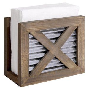 Multipurpose Wooden <b>Tissue</b> <b>Holder</b> Durable Napkin Box For Home Office <b>Kitchen</b> Bathroom Tabletop Storage Organizer - Product Image 4