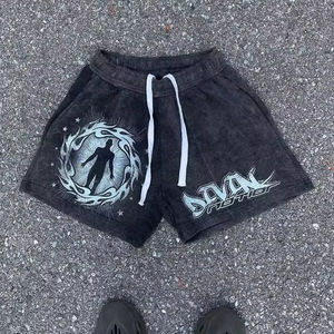 Vêtements de mode pour homme, vêtements d'été respirants, ensemble t-shirt et short pour homme, hauts à manches courtes et shorts avec logo personnalisé - Product Image 4