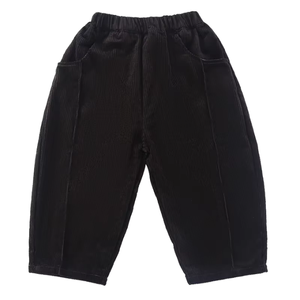 Pantalon chino d'uniforme scolaire pour garçons, coupe droite, 100 % coton tricoté, séchage rapide, logo personnalisé, ODM, écologique et respirant - Product Image 1