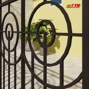 Premium Wrought <b>Iron</b> Balcony Railing Concept Ideas: Beautiful Handcrafted Royal Metal Artworks For Upscale Residential Homes - Product Image 4