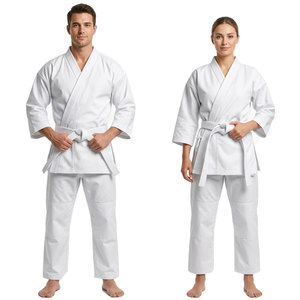Uniforme de Karate Personalizado Ligero de 200 GSM, Traje de Entrenamiento de Artes Marciales, Uniforme de Karate de Algodón para Adultos y Niños - Product Image 2