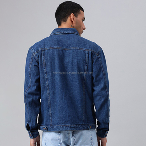 Nardon Apparel OEM Design personnalisé Vente en gros de haute qualité Offre Spéciale triple boutonnage poches à rabat col tournant Denim d'hiver - Product Image 2
