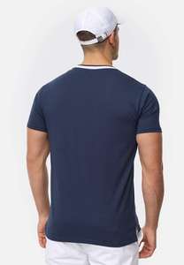 Camiseta de Hombre, Corte Ajustado, 100% Algodón, Cuello Redondo, Diseño a Rayas, Manga Corta de Verano, Calidad Premium - Product Image 4
