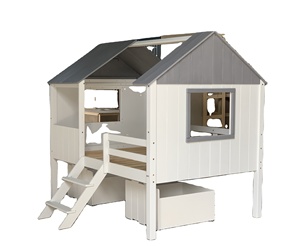 Maison Loft Bed 2338, démontage des meubles à plat, fabricant du Vietnam, produits de haute qualité - Product Image 5