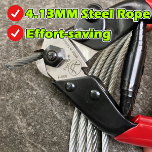 Alicates de corte de alambre Cortador de cable de acero que ahorra esfuerzo - Product Image 4