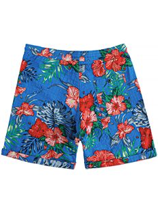 Shorts pour hommes à taille élastique, imprimés, avec cordon de serrage, pour la plage, l'été, les vacances, colorés, légers, blancs, pour la natation et la plage - Product Image 5