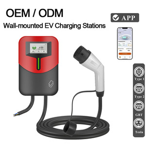 ZSWINNER ST-E309 7kW/11kW/22kW Station de recharge murale pour véhicules électriques Type 2 Contrôle intelligent par application Recharge rapide en extérieur Nouveau - Product Image 2