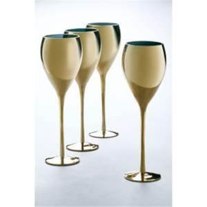 Juego de Copas de Champán de Cobre Hechas a Mano, Copas de Vino de Metal, Copas de Lujo con Tallo de Latón para Bodas, Fiestas, Aniversarios, Regalo, Decoración de Mesa - Product Image 4