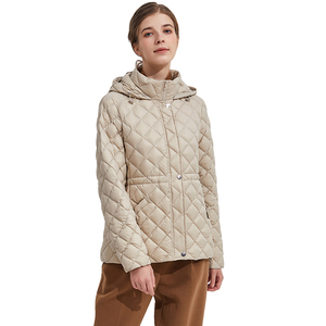 Blouson Bomber matelassé à capuche pour homme – Hiver, décontracté, fin, coupe-vent, fermeture éclair, couleur unie, longueur standard, couleur personnalisable sur le devant - Product Image 1