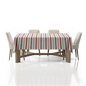 Mantel de Tela de Algodón para Mesa de Comedor, Suave, Transpirable y Lavable, Cubierta para Mesa de Cocina - Product Image 2