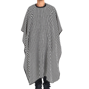 Nouvelle arrivée, cape de barbier de haute qualité, dernier design, toutes les couleurs, design tendance, logo personnalisé, prix raisonnable. - Product Image 2