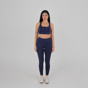 Conjunto Deportivo de 2 Piezas para Mujer a Precio Económico, Leggings y Sujetador Deportivo de Alta Sujeción, Conjunto de Yoga y Gimnasio, Estilo Crop - Product Image 4