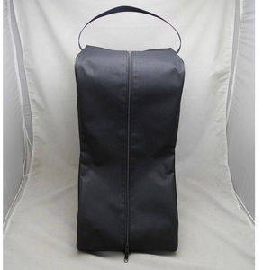 Sac de transport haut de gamme pour bottes d'équitation en toile imperméable avec ventilation en maille et rangement zippé, fabriqué par Imra Impex - Product Image 6