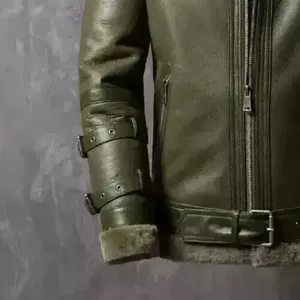 High Quality Men <b>Leather</b> <b>Jacket</b> 2026 <b>Genuine</b> <b>Leather</b> <b>Jacket</b> for Custom Logo and Bulk Production - Product Image 6