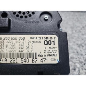 ชุดหน้าปัดมือสองสำหรับรถยนต์ S-class รุ่น A2115400011 - Product Image 3