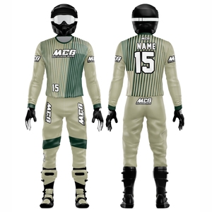 Stylish Design Ladies and Men's 100% Customized Stretch Fabric Sublimation Printing Dirt Bike Off Road ATV Motocross Racing Gear - Product Image 1