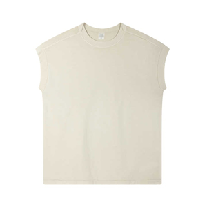 Camiseta sin Mangas de Alta Calidad para Hombre, de Algodón Transpirable, para Gimnasio, Fitness y Entrenamiento, al por Mayor - Product Image 2