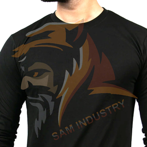 Camiseta de Manga Larga para Hombre, 100% Algodón, Diseño de Alta Calidad, Precio Bajo, Gran Venta - Product Image 6