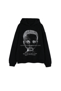 Sweat à capuche en polaire doux pour l'hiver, coupe décontractée, cordon de serrage réglable et tissu épais pour le streetwear quotidien et le confort en extérieur - Product Image 2