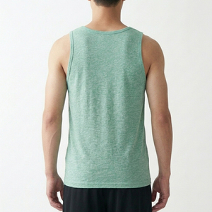 Débardeur classique unisexe en coton, chemise sans manches basique pour tous les jours, fournisseur de vêtements en gros - Product Image 4