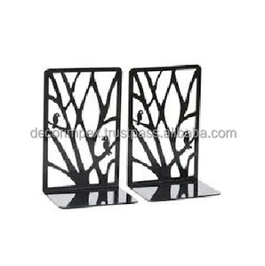 เป็น Bookends เรขาคณิตหรือโลหะตกแต่งด้วยการออกแบบทางเรขาคณิตทำจากโลหะหนัก - Product Image 4