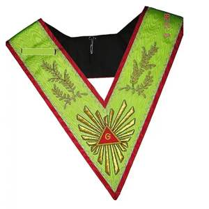 Collier maçonnique en cuir de qualité supérieure NESTA SPORTS, personnalisable pour les francs-maçons, vente en gros, fournisseur de confiance - Product Image 3