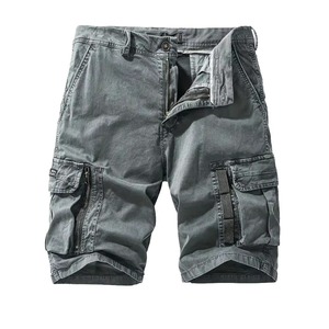 Shorts cargo pour hommes de qualité supérieure, 100% polyester, respirants, avec fermeture éclair, style le plus récent, prix bas, OEM - Product Image 1