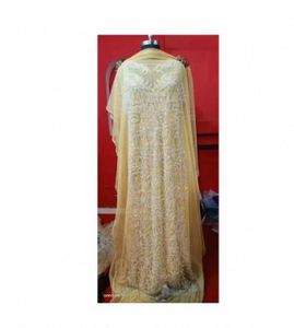 Panneaux brodés élégants pour vêtements de mariage ethniques tendance, en tissu non tissé à tricotage par trame, séchage rapide, pour femmes et jeunes filles, usage quotidien - Product Image 1