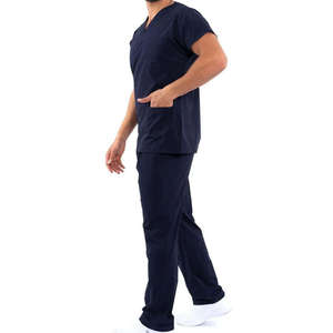 Men's Comfortable Medical <b>Scrub</b> Suits Printed Nurse Uniforms with Stretch Fabric for Hospital Workwear Nurse <b>Scrub</b> Suit - Product Image 2
