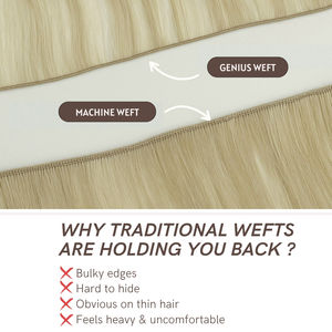 ช่อผมมนุษย์แบบกลุ่มสำหรับต่อผมคนผมตรงธรรมชาติคุณภาพสูงจากเวียดนาม - Product Image 5