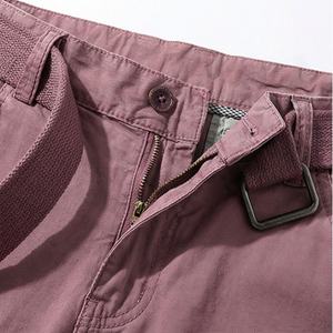 Pantalones Cortos Cargo Largos para Hombre, Verano, Multibolsillos, Casuales, de Algodón Elástico, Pantalones Tácticos, Premium, para Actividades al Aire Libre - Product Image 3