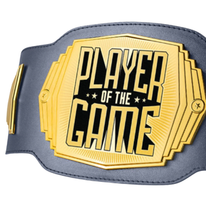 Ceinture de champion du jeu, qualité supérieure, design or et noir, ceinture de titre personnalisable pour événements sportifs - Product Image 3