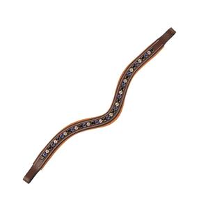 Mors de cheval TAK EQUESTRIAN de créateur haut de gamme en cuir véritable imperméable, élégants et tendance, modèle BB-011 - Product Image 1