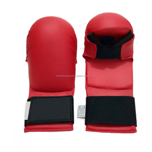 Venta caliente Fold Back Finger Karate Mitts para la venta Calidad Premium Mano completa Seguridad Karate Mitts Logotipo personalizado - Product Image 4