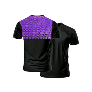 Camiseta Deportiva de Fútbol Americano Personalizada, Estilo Urbano, Transpirable, con Número y Gráficos Sublimados, Corte Holgado, para Verano - Product Image 3